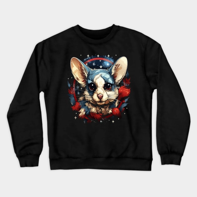 Patriotic Sugar Glider Crewneck Sweatshirt by JH Mart